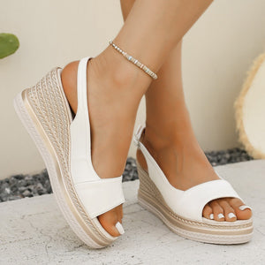 Laura | Two-Tone Orthopedic Comfort Sandals