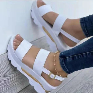 Dores | Platform Double Strap Sandals