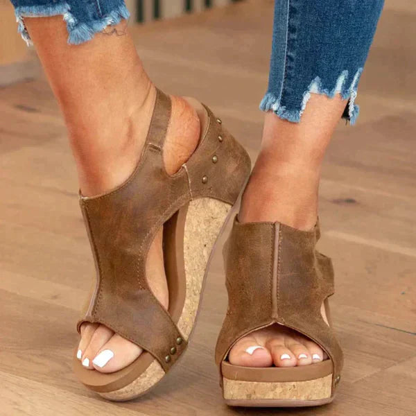Melvich | Studded Platform Ankle Boots