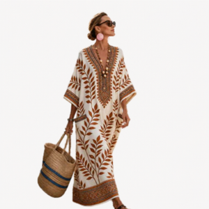 Coastal Print Caftan