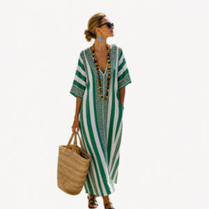 Coastal Print Caftan
