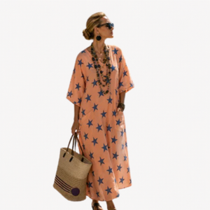 Coastal Print Caftan