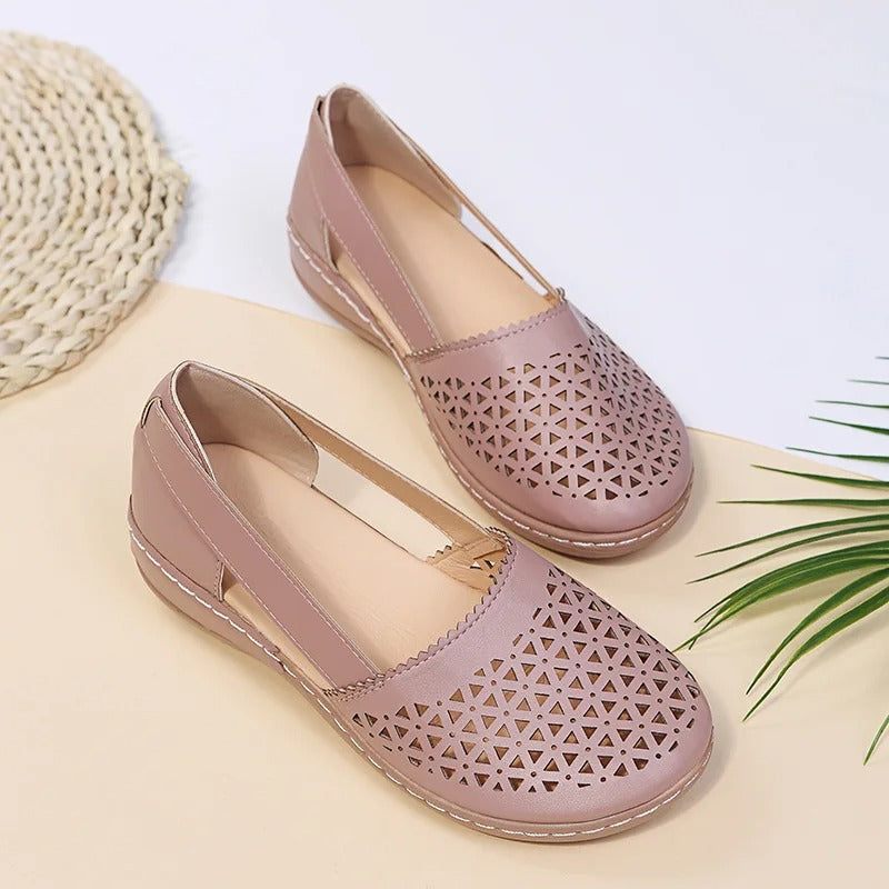 Islay | Perforated Slip-On Loafers